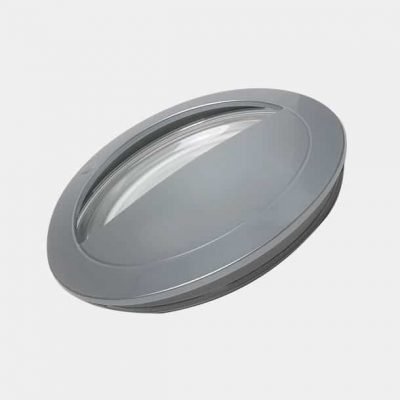 Matt gray replacement lid for ICON cpap machine